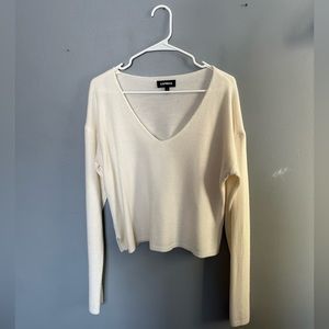 Express Cream Sweater